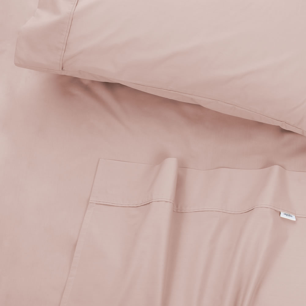 300TC Cotton Sheet Set Algodon Blush Pink - Image 2