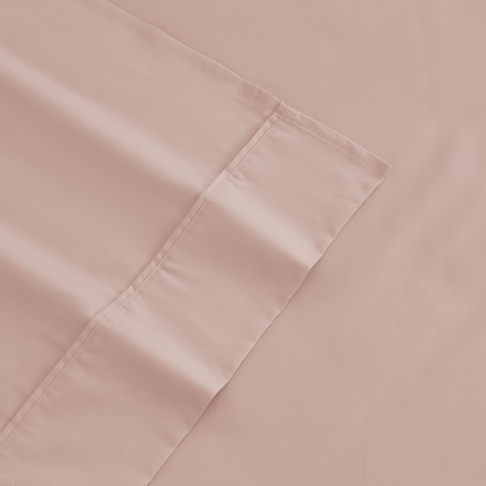 300TC Cotton Sheet Set Algodon Blush Pink - Image 4